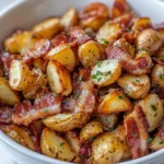 Crispy Bacon Honey Roasted Potatoes Recipe | Sweet & Savory Side Dish