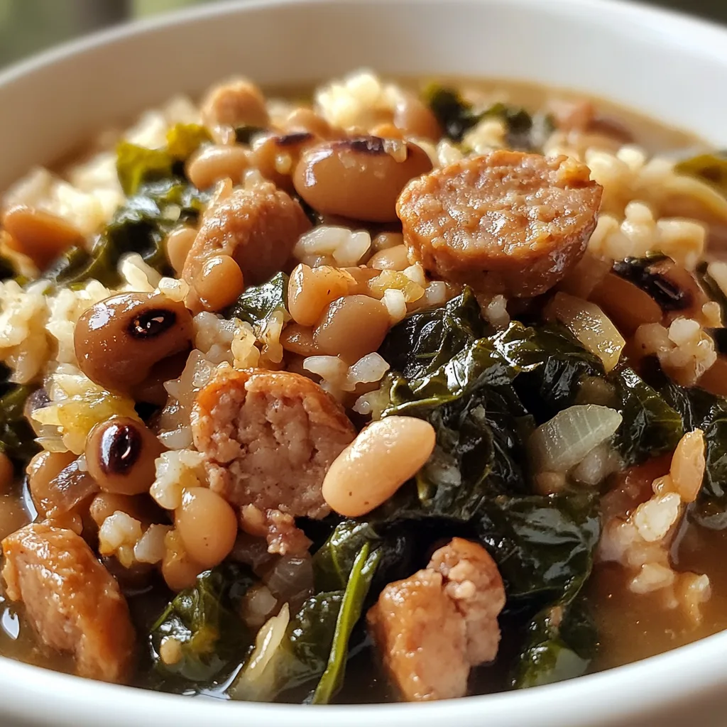 Easy Crockpot Black Eyed Peas and Collard Greens Recipe for Perfect Southern Flavor