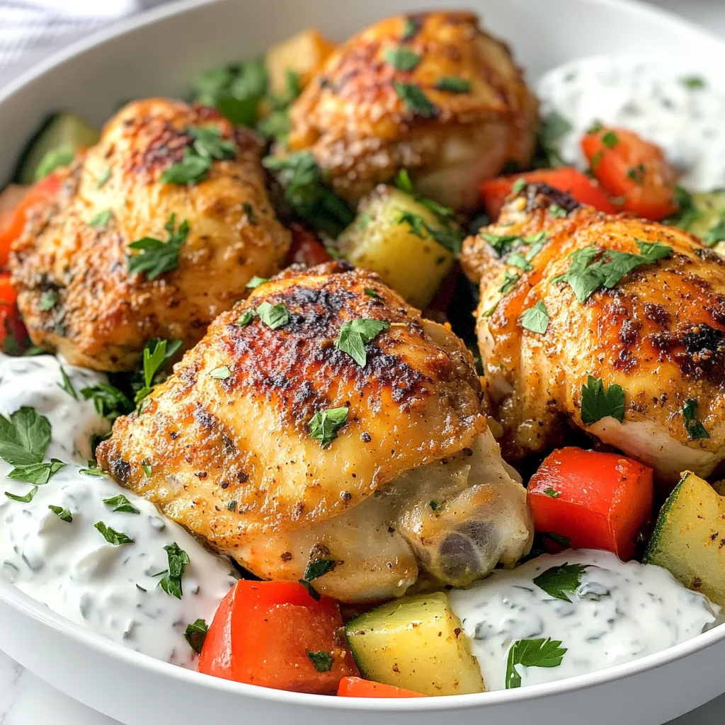Crockpot Greek Yogurt Tandoori Chicken Thighs with Vegetables – Easy Slow Cooker Recipe 3 Crockpot Greek Yogurt Tandoori Chicken Thighs with Vegetables – Easy Slow Cooker Recipe