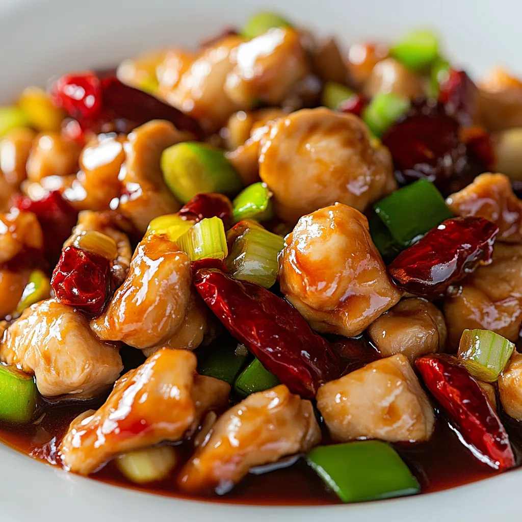 Easy Crockpot Kung Pao Chicken Recipe | Slow Cooker Chinese Dinner