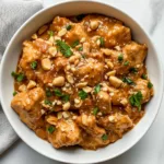 Easy Crockpot Thai Peanut Chicken Recipe | Slow Cooker Dinner Ideas