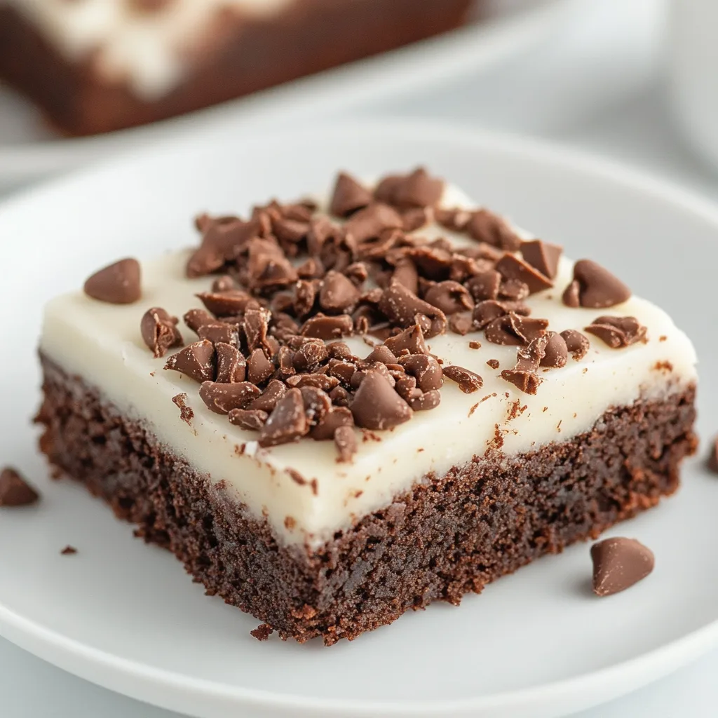 Easy Frosted Texas Brownies Recipe – Rich, Chewy & Delicious!