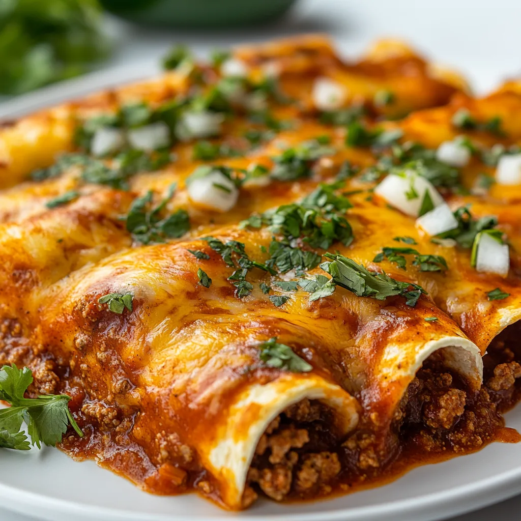 Easy Ground Beef Enchiladas Recipe | Quick & Delicious Dinner Idea 3 Easy Ground Beef Enchiladas Recipe | Quick & Delicious Dinner Idea