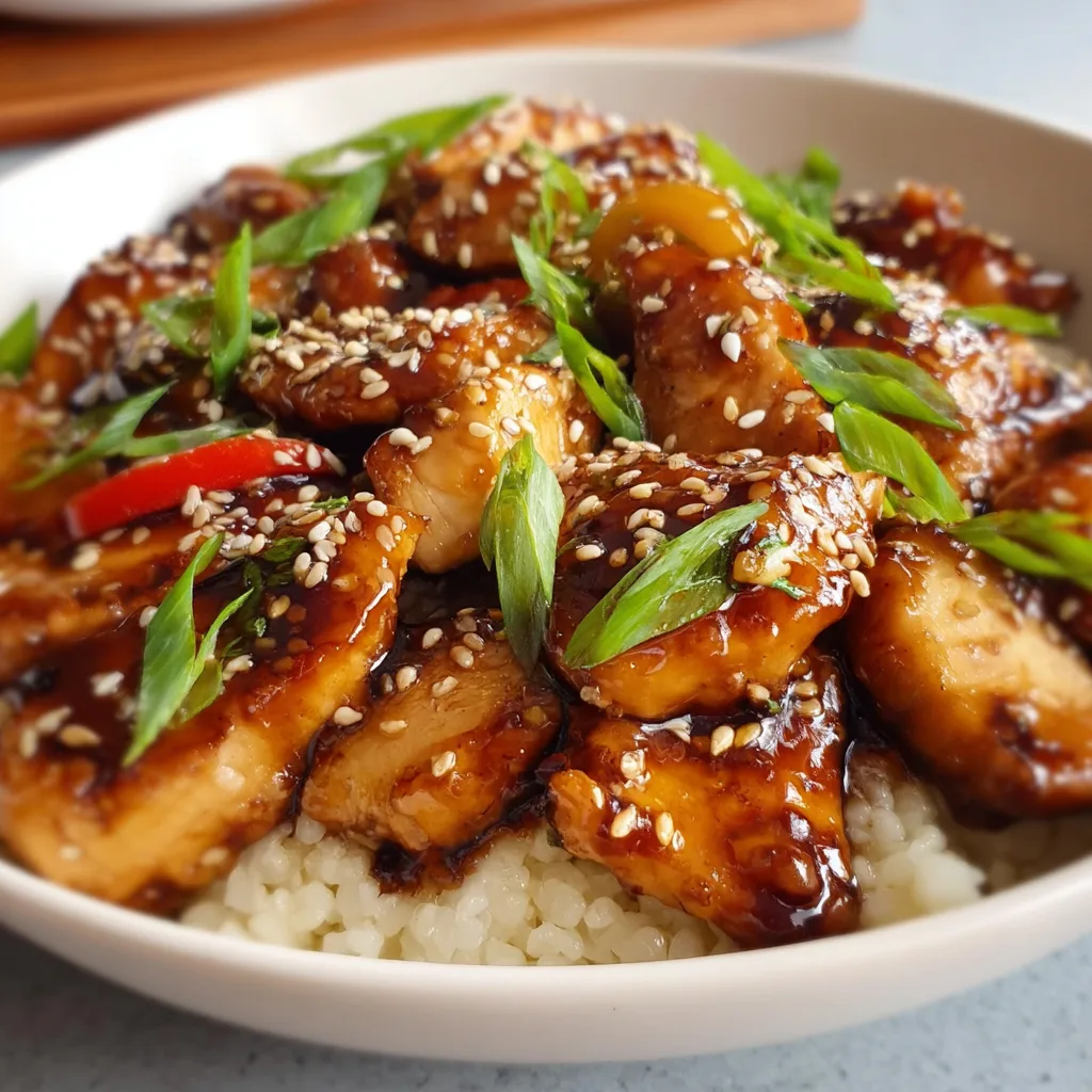 Easy Paleo Chicken Teriyaki Recipe | Healthy & Delicious Dinner Idea