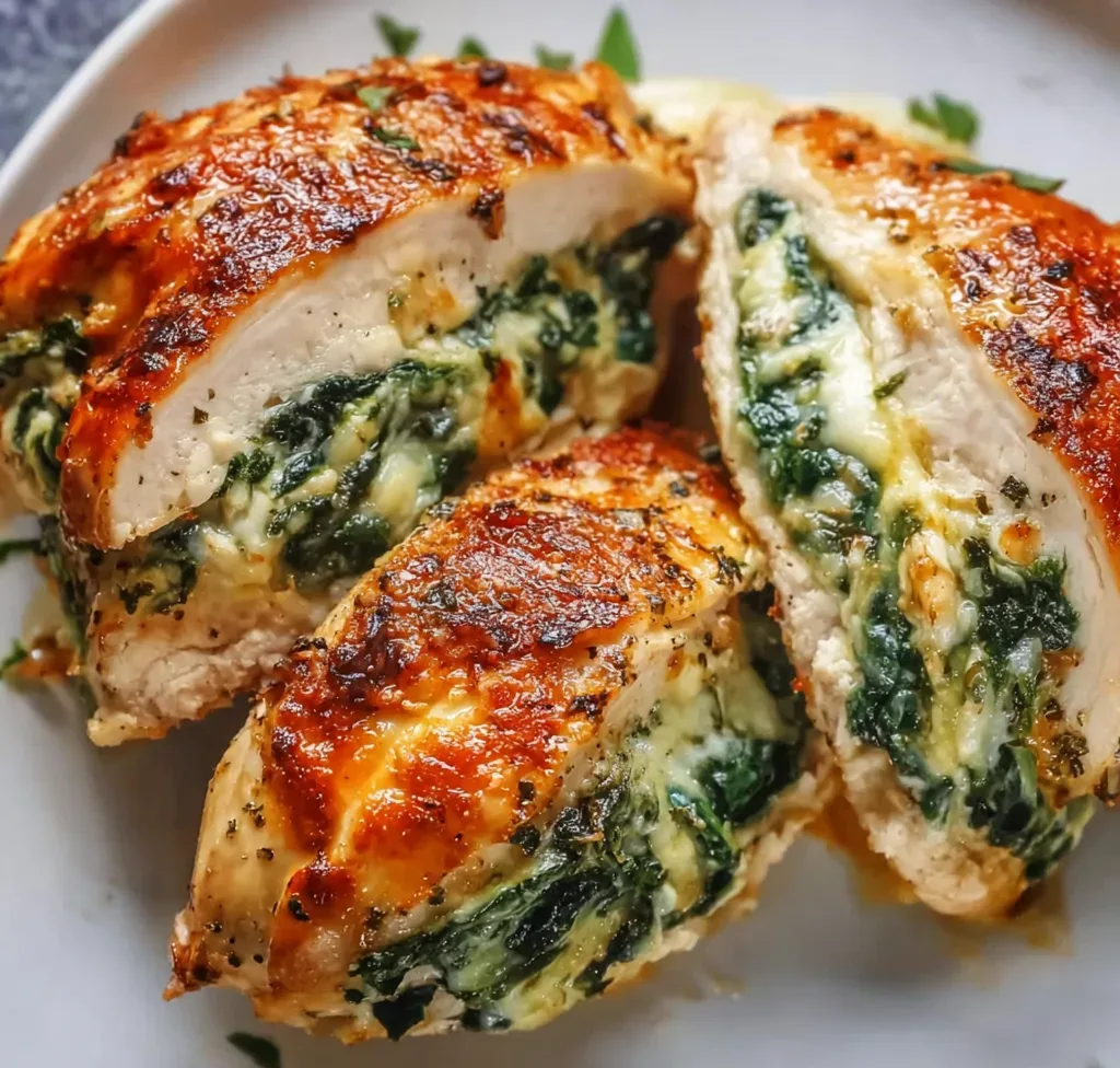 Easy Spinach Stuffed Chicken Breast Recipe – Quick & Healthy Dinner Idea