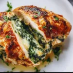 Easy Spinach Stuffed Chicken Breast Recipe – Quick & Healthy Dinner Idea