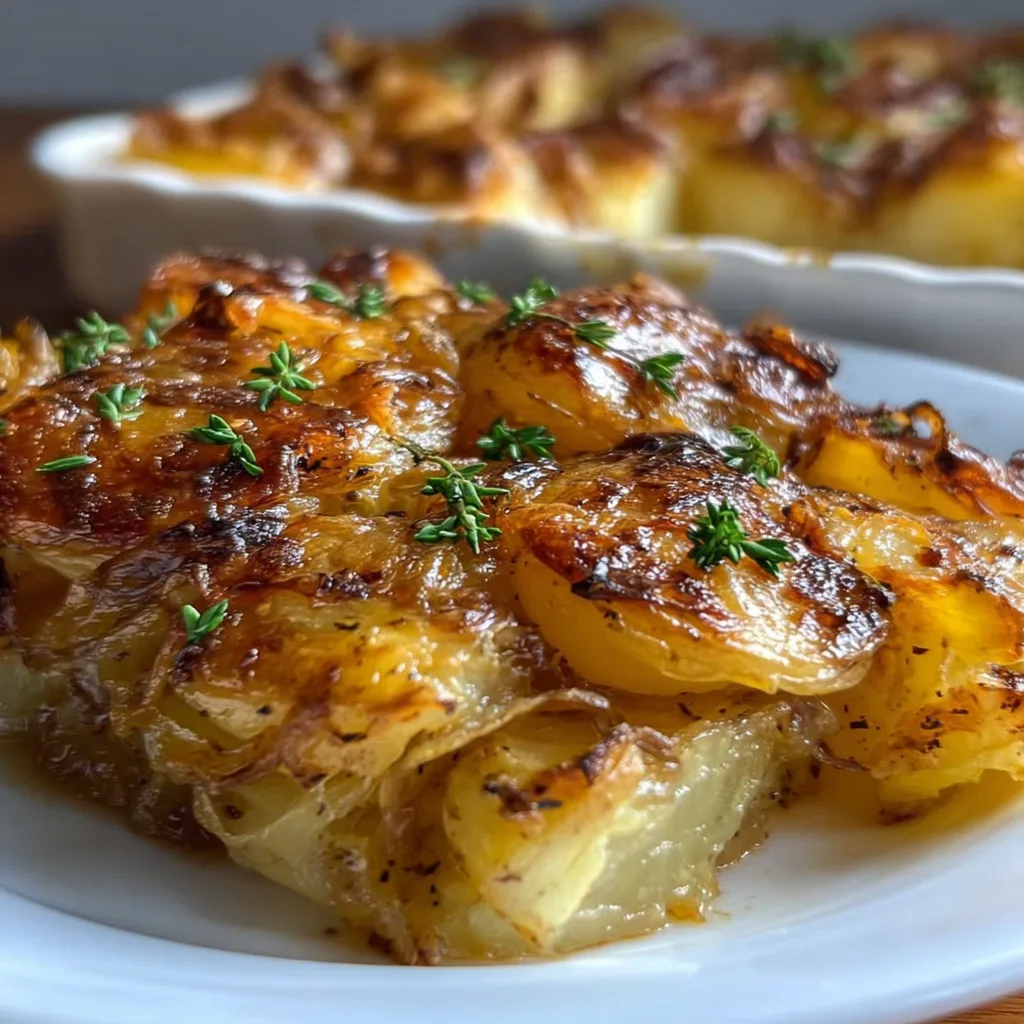 Delicious French Onion Potato Bake Recipe | Easy Comfort Food