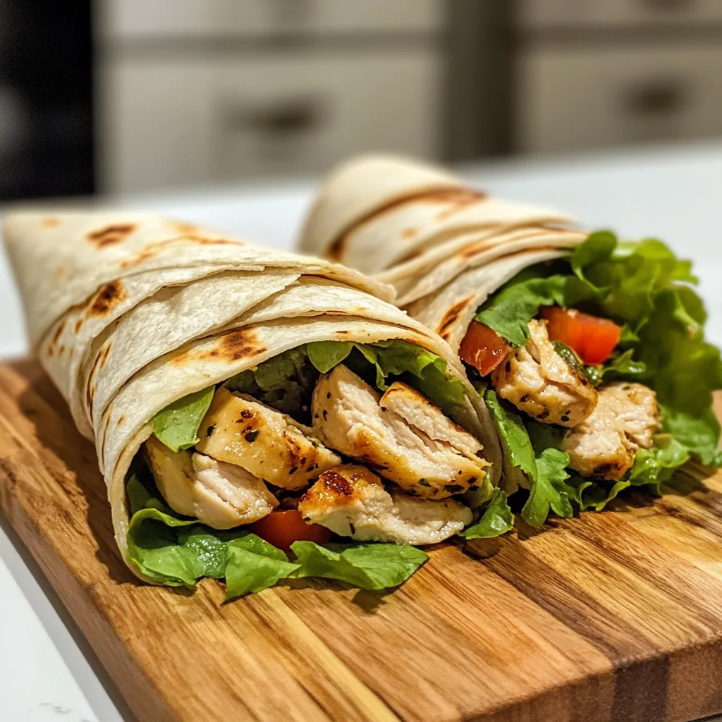 Delicious Garlic Chicken Wraps Recipe | Easy & Healthy Meals 3 Delicious Garlic Chicken Wraps Recipe | Easy & Healthy Meals