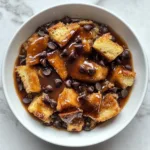 Gluten-Free Chocolate Chip Bread Pudding with Decadent Caramel Sauce Recipe