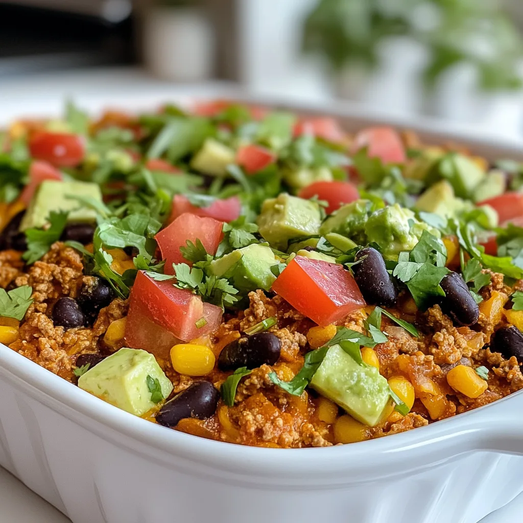 Delicious Gluten-Free Taco Casserole Recipe – Easy & Healthy Dinner Idea