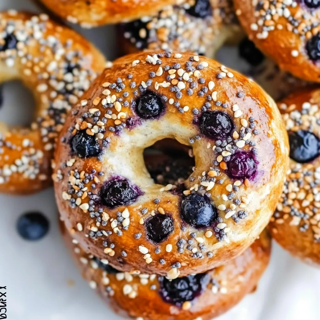 Gluten-Free High-Protein Blueberry Bagels | Healthy & Delicious Recipe