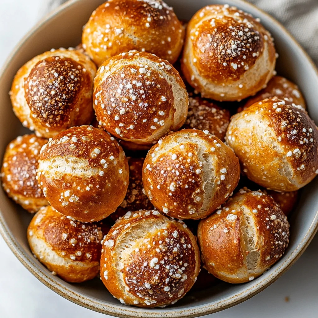 Gluten-Free Sourdough Discard Pretzel Bites | Easy Homemade Snack Recipe
