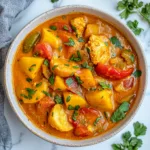 Healthy Slow Cooker Brazilian Moqueca | Easy Nutritious Seafood Stew Recipe