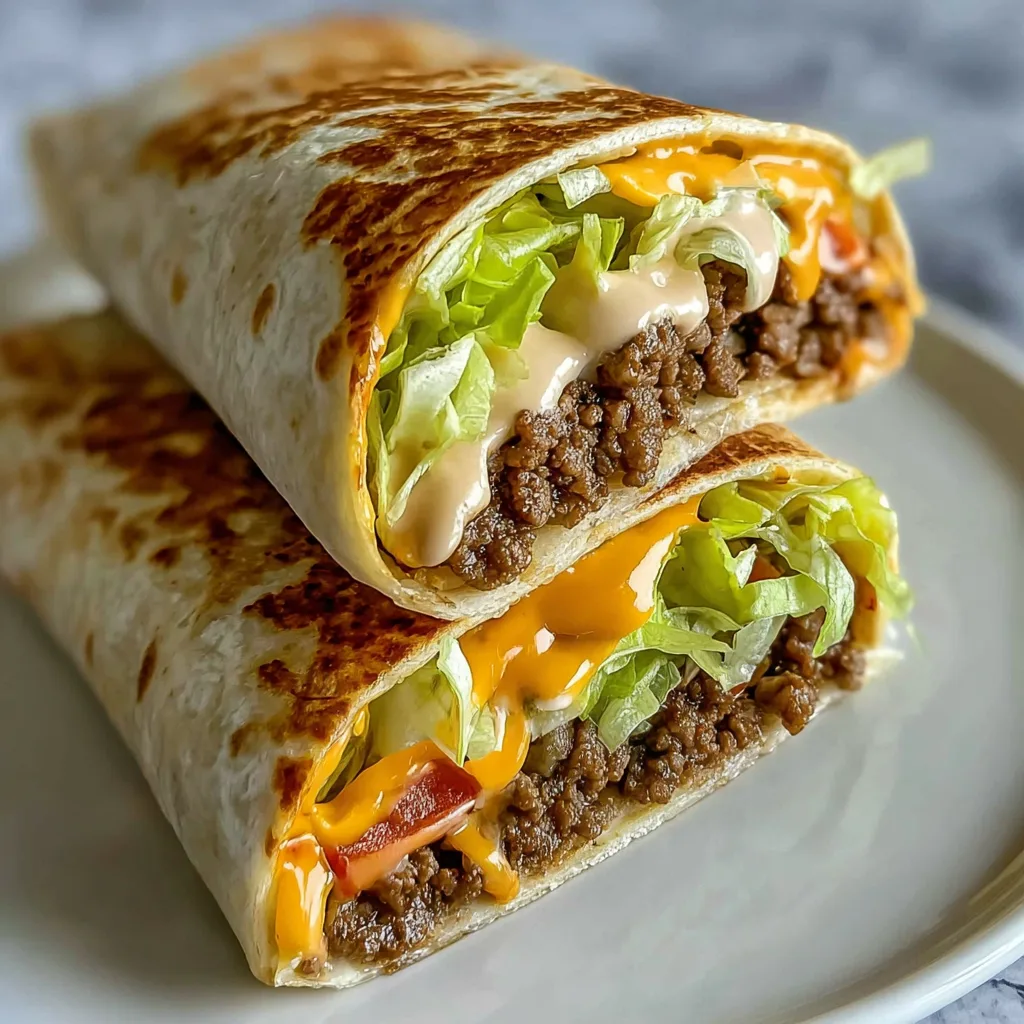Delicious Homemade Big Mac Wraps Recipe | Easy & Healthy Big Mac Alternative