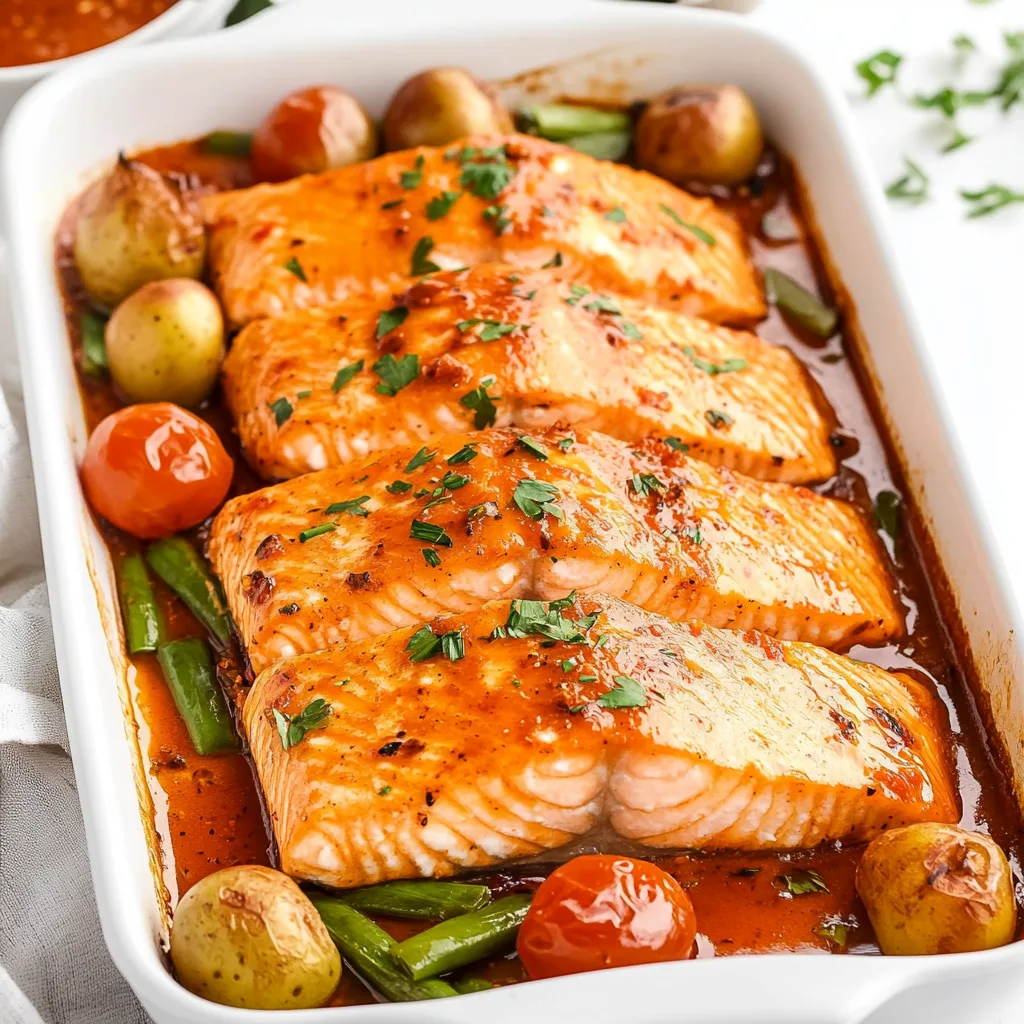 Maple Glazed Sheet Pan Salmon Recipe | Easy, Healthy & Delicious 3 Maple Glazed Sheet Pan Salmon Recipe | Easy, Healthy & Delicious