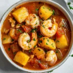 One-Pot Slow Cooker Seafood Stew with Shrimp, White Fish & Potatoes Recipe