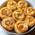 Delicious Pizza Rolls with Mozzarella and Garlic Butter Recipe | Easy & Cheesy Snack
