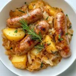 Traditional Polish Sausage with Sauerkraut and Potatoes Recipe | Classic Comfort Food