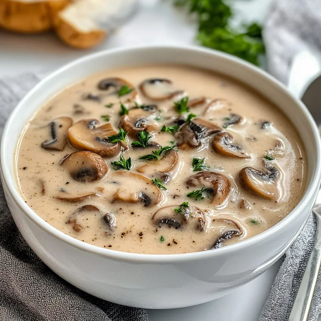 Quick and Easy Creamy Mushroom Soup Recipe | Delicious & Simple to Make 3 Quick and Easy Creamy Mushroom Soup Recipe | Delicious & Simple to Make