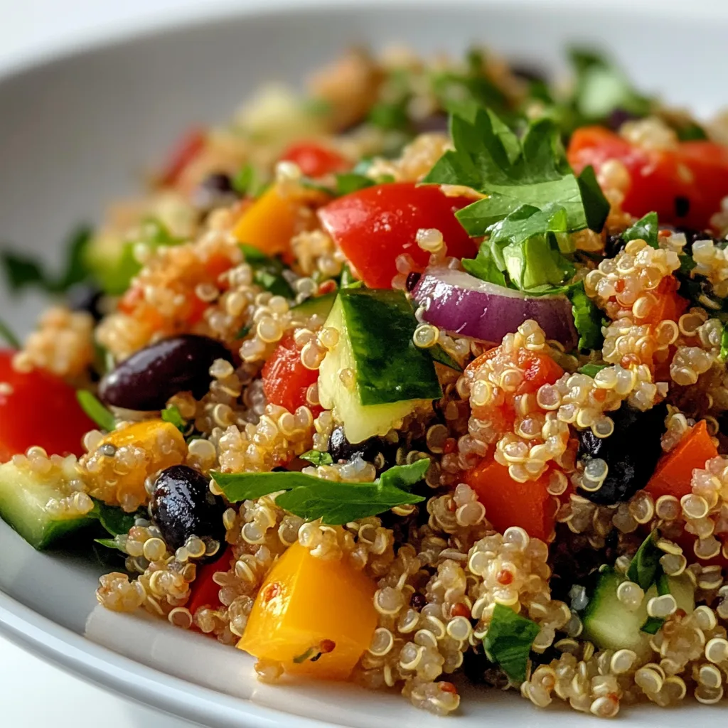 Quinoa Power Salad – Delicious Gluten-Free Superfood Meal