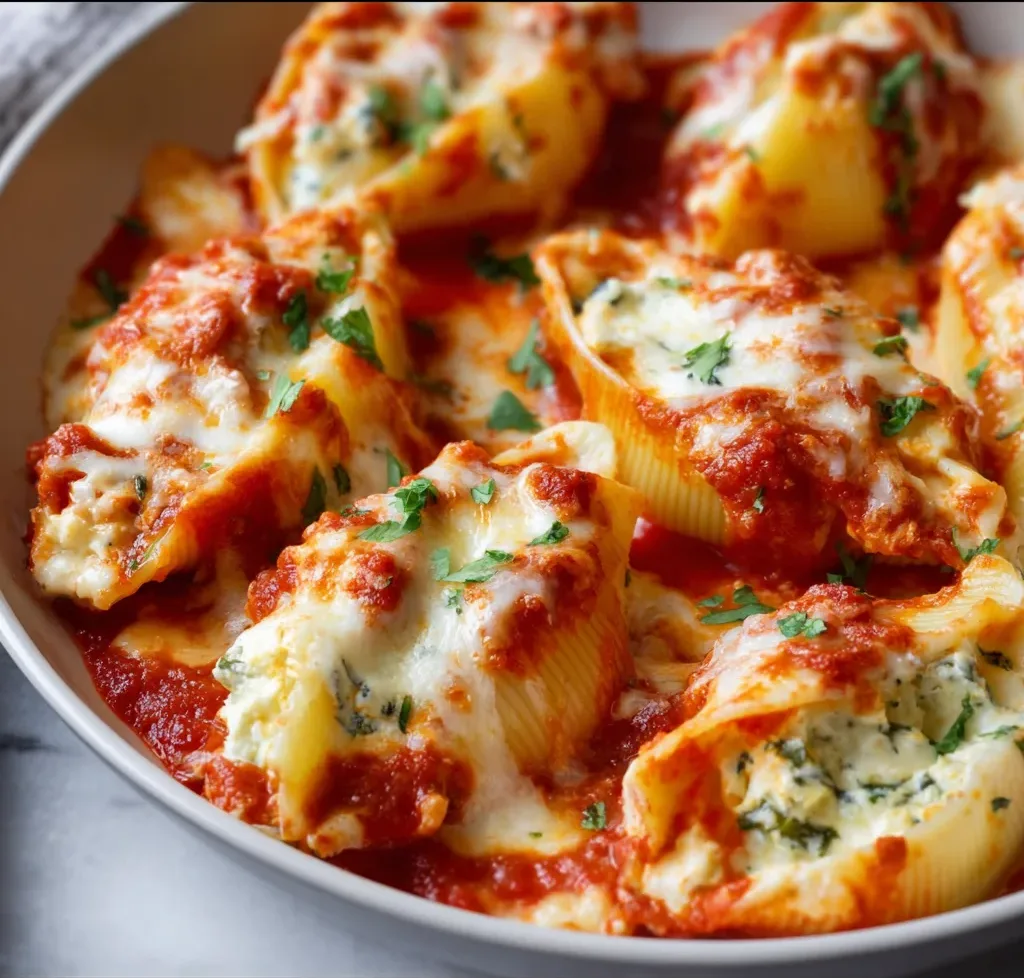 Delicious Ricotta Stuffed Shells Recipe | Easy Baked Pasta Dish 3 Delicious Ricotta Stuffed Shells Recipe | Easy Baked Pasta Dish