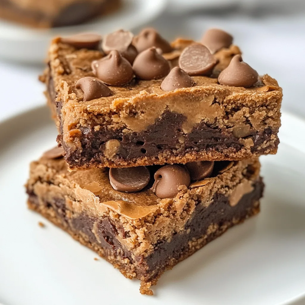 Delicious Slow Cooker Peanut Butter Chocolate Cookie Bars Recipe