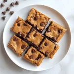 Delicious Slow Cooker Peanut Butter Chocolate Cookie Bars Recipe