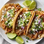 Easy Slow Cooker Salsa Verde Chicken Tacos Recipe | Quick & Flavorful Dinner