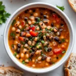 Smoky Black Eyed Pea Soup Recipe | Hearty & Delicious Comfort Food