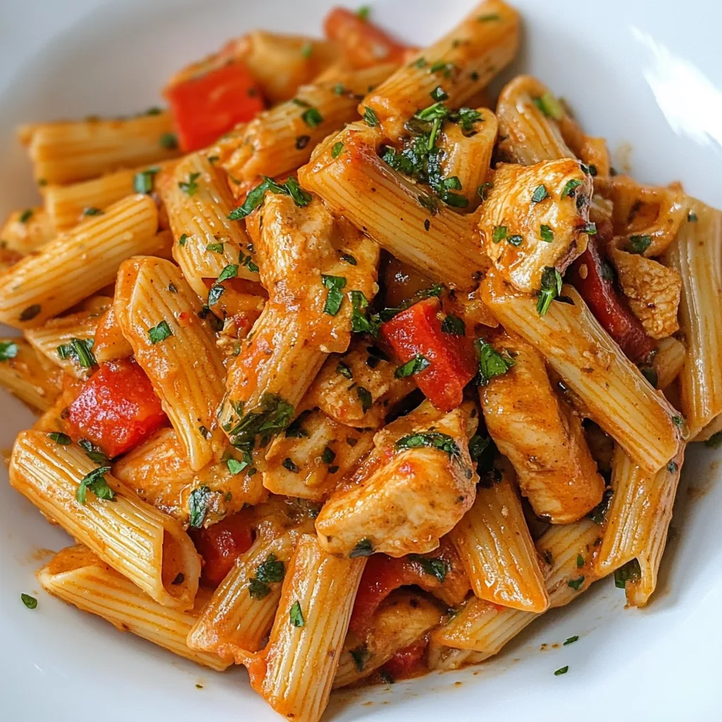 Spicy Cajun Chicken Pasta Recipe | Easy & Flavorful Cajun Chicken Pasta