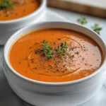 Thick and Creamy Tomato Soup Recipe | Rich & Delicious Homemade Soup
