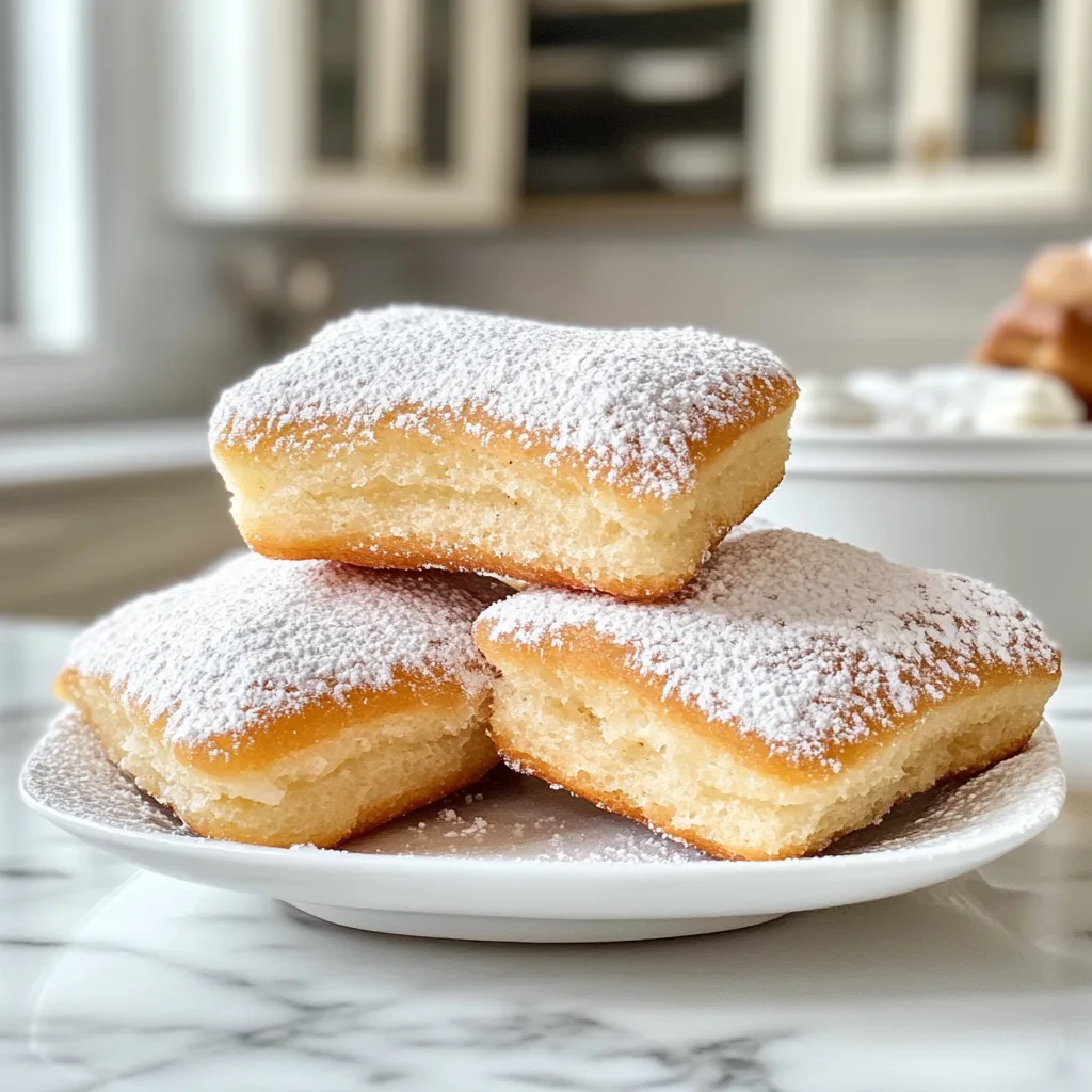 Delicious Vanilla French Beignets Recipe | Classic Light & Fluffy Treats
