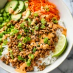 Quick & Easy 20-Minute Ground Turkey Bang Bang Rice Recipe