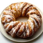 Delicious Apple Cinnamon Kringle with Vanilla Glaze – Perfect Sweet Pastry Treat