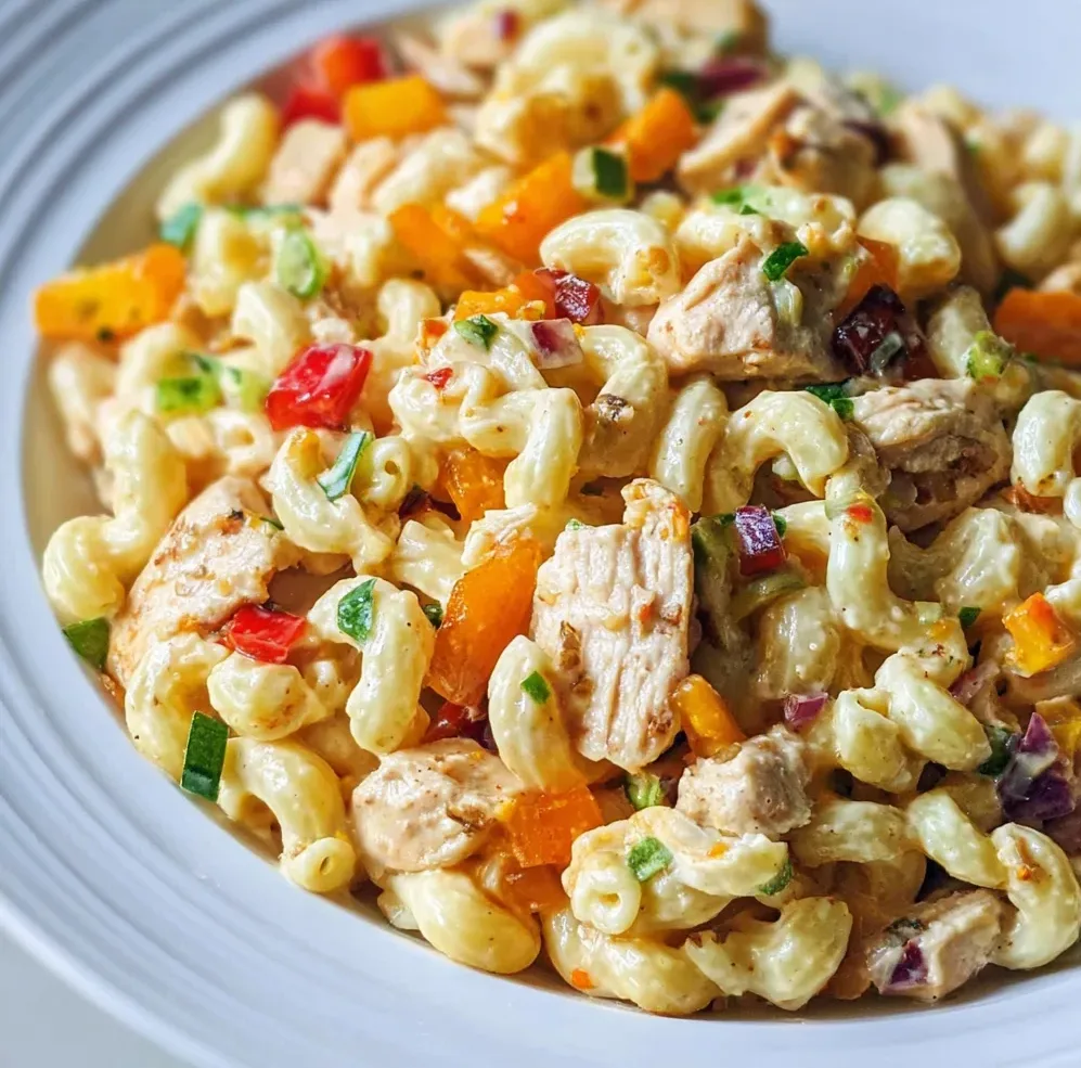 Delicious BBQ Chicken Pasta Salad Recipe – Easy & Flavorful Summer Dish
