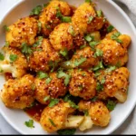 Crispy Baked Bang Bang Cauliflower Recipe | Easy & Delicious Snack