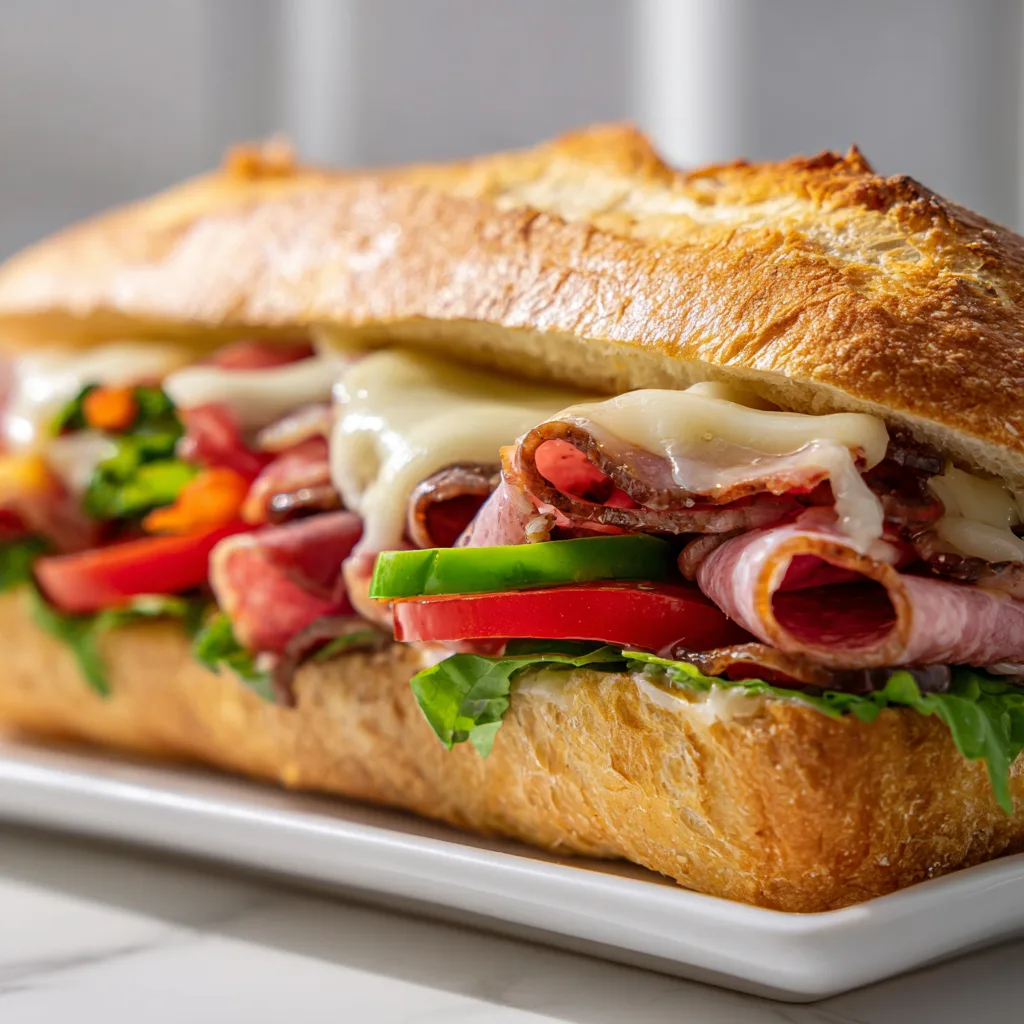 Delicious Baked Italian Sub Sandwich Recipe | Easy & Flavorful Meal Ideas