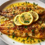 Delicious Baked Lemon Garlic Tilapia Recipe | Easy Healthy Seafood Dinner