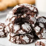 Delicious Brownie Crinkle Cookies Recipe | Easy Homemade Chocolate Treats