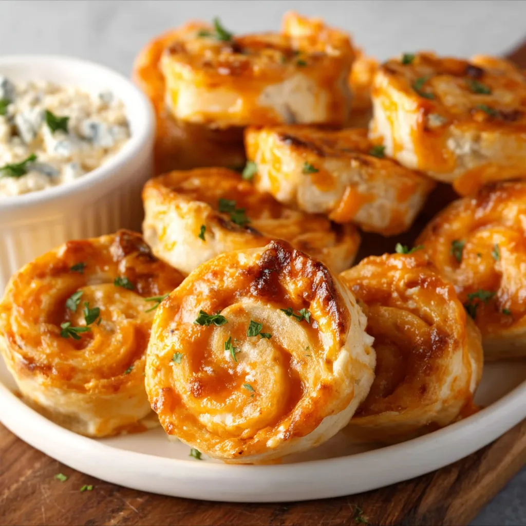 Buffalo Chicken Pinwheels Recipe – Easy Spicy Appetizer Idea