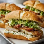 Delicious Chicken Caesar Sandwiches Recipe | Easy & Flavorful Meal Ideas
