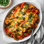 Easy Chicken Fajita Casserole Recipe | Delicious & Quick Dinner Idea