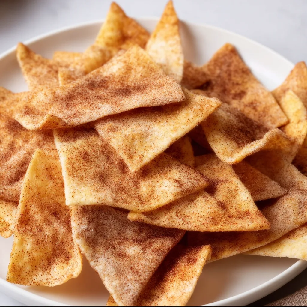Crunchy Cinnamon Sugar Tortilla Chips | Sweet & Spicy Snack Recipe
