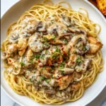 Creamy Mushroom Chicken Pasta Recipe | Easy & Delicious Dinner Idea