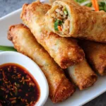 Crispy Homemade Chicken Spring Rolls Recipe | Easy & Delicious Appetizer