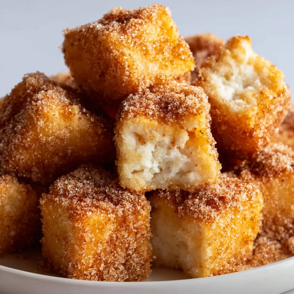 Crunchy Angel Cake Churro Bites – Delicious Crispy Dessert Snack