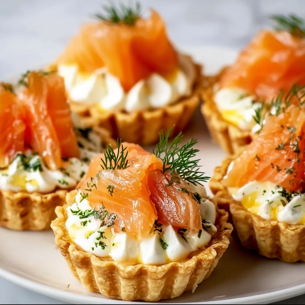 Easy Salmon Tartlets Recipe | Quick & Delicious Seafood Appetizer