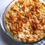French Onion Chicken Orzo Casserole Recipe | Easy Comfort Food Delight