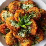 Crispy Fried Falafel with Zesty Herb Infusion | Delicious Middle Eastern Recipe