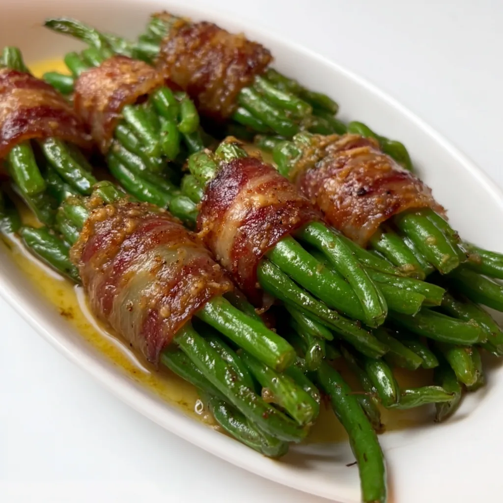 Delicious Green Bean Bacon Bundles Recipe | Easy & Flavorful Side Dish
